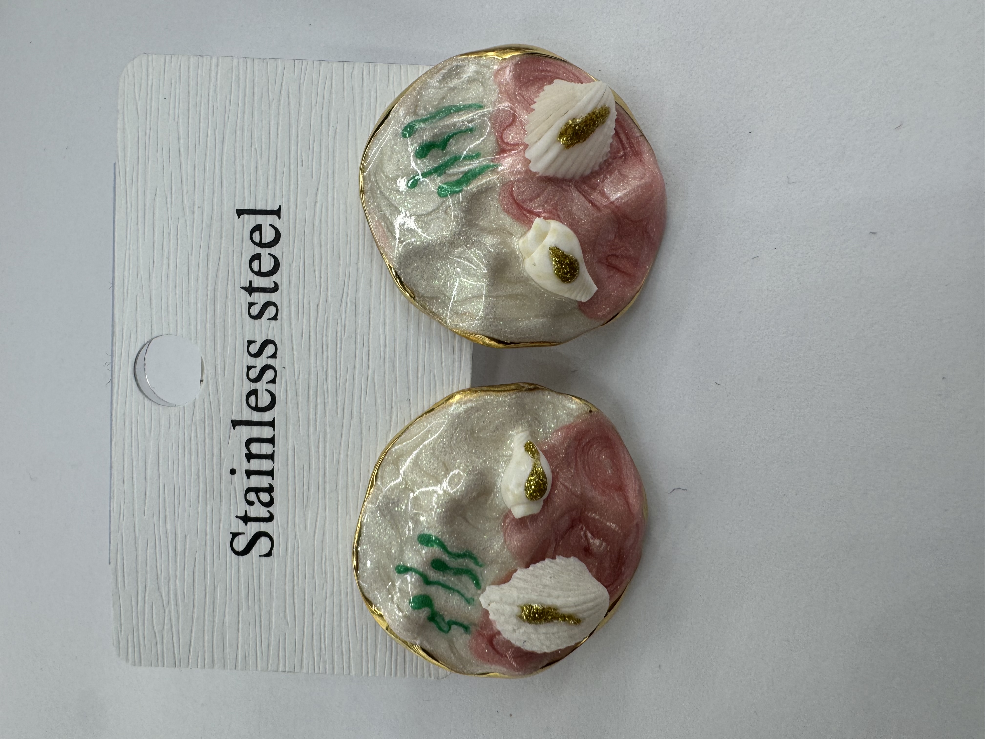 欧美流行饰品，不锈钢海洋风系列耳环耳饰饰品耳环详情图4