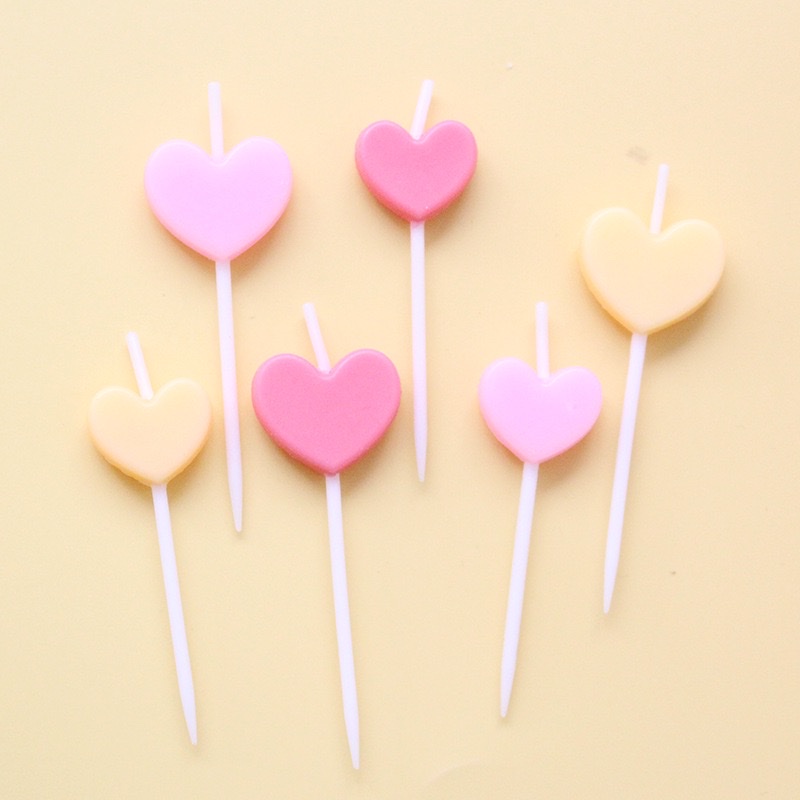 New birthday cake candles, InS-style retro heart-shaped five-pointed star twisted candles, colorful cartoon balloon candles, birthday number candles, gold powder small candles, party supplies, birthday candle gift box, candle party supplies Specification image
