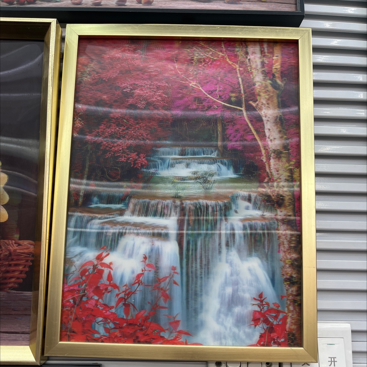 3D画，现代装饰画，枫树林