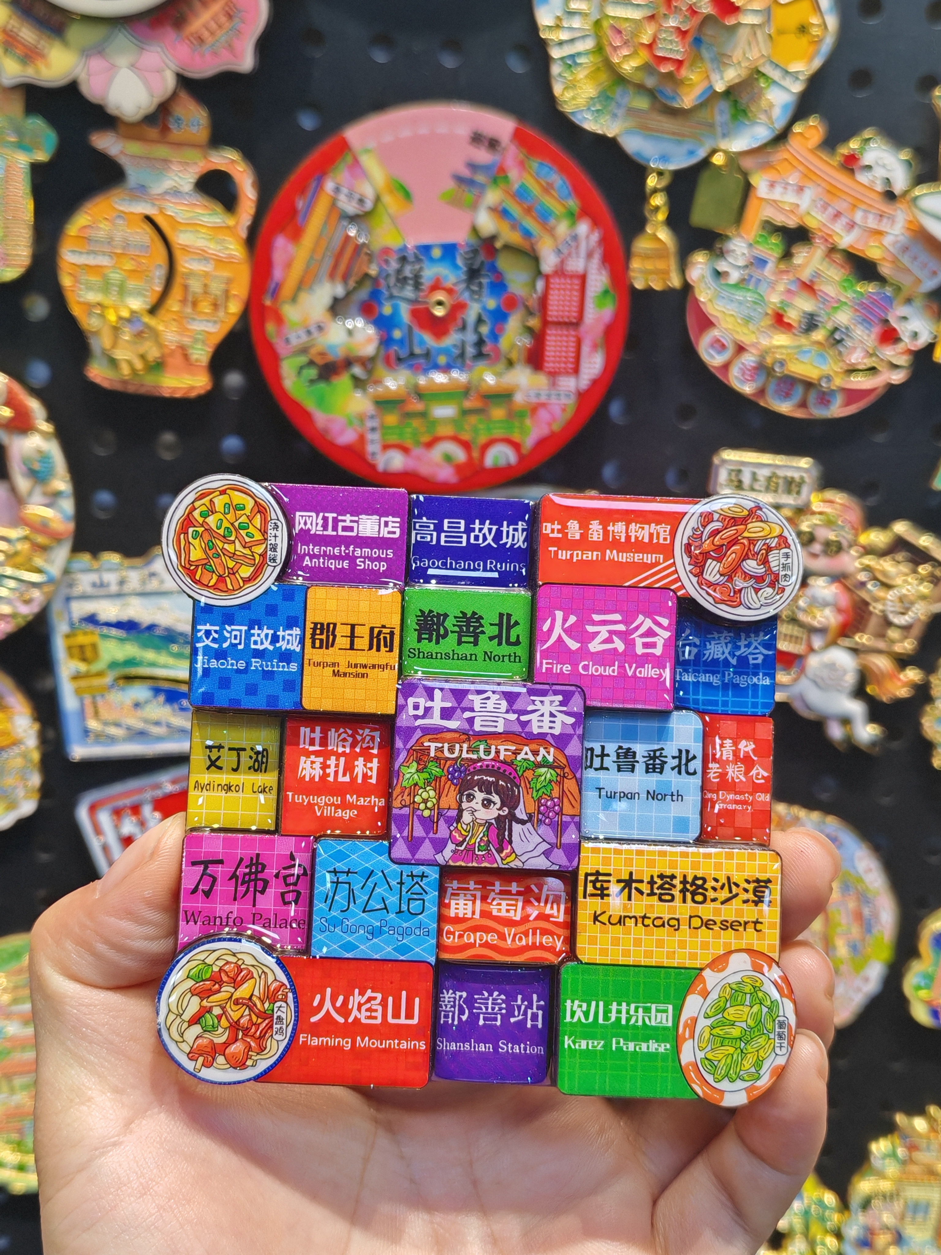 Cultural and creative fridge magnets, tourist souvenirs fridge magnets detail image 10