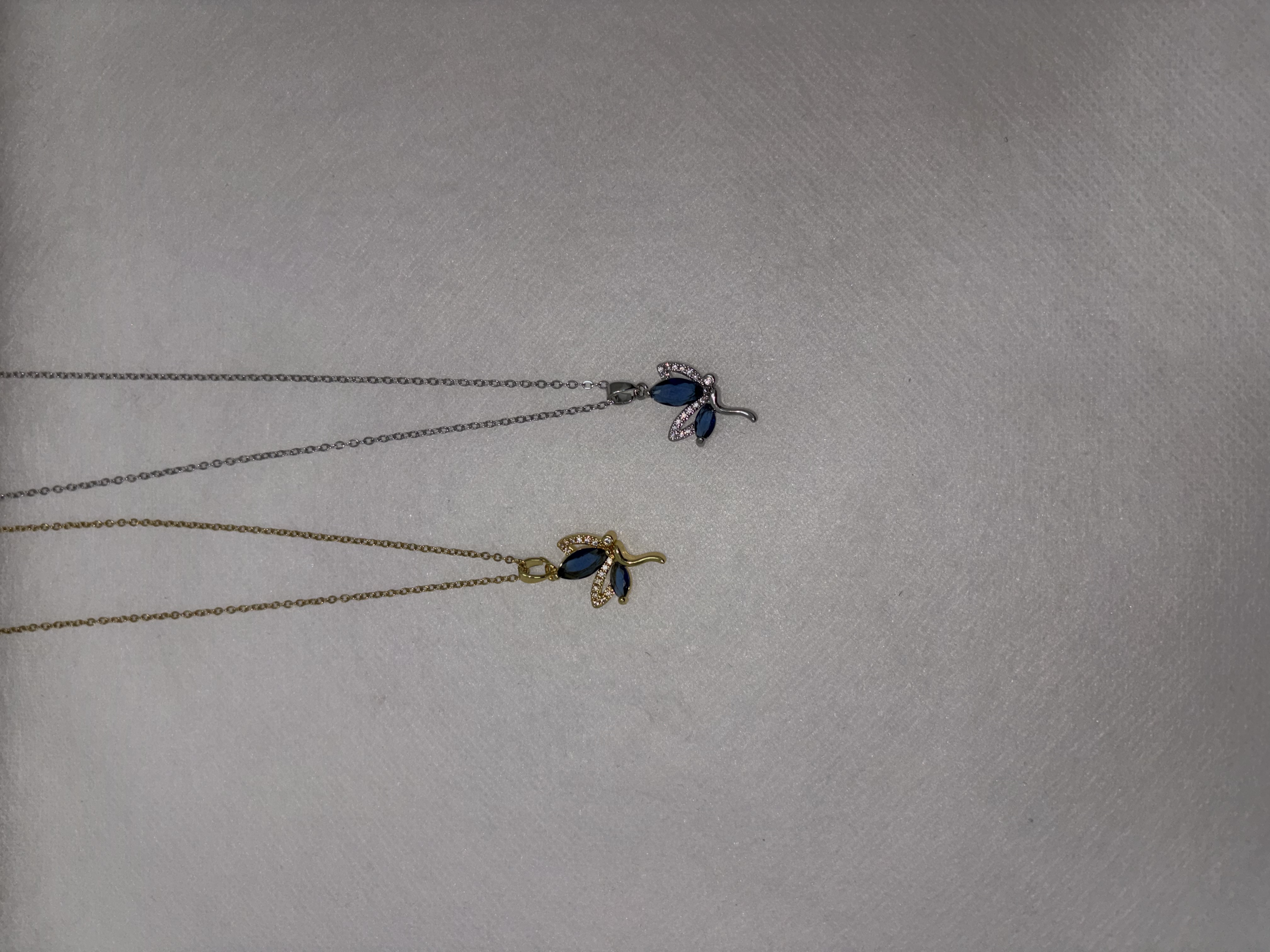 新中式复古蜻蜓项链小众设计简约轻奢高级感锁骨链