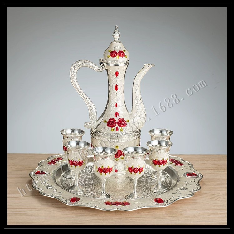 欧式白酒杯套装创意家居酒具小酒杯属酒壶分酒器白酒摆件礼品详情图6