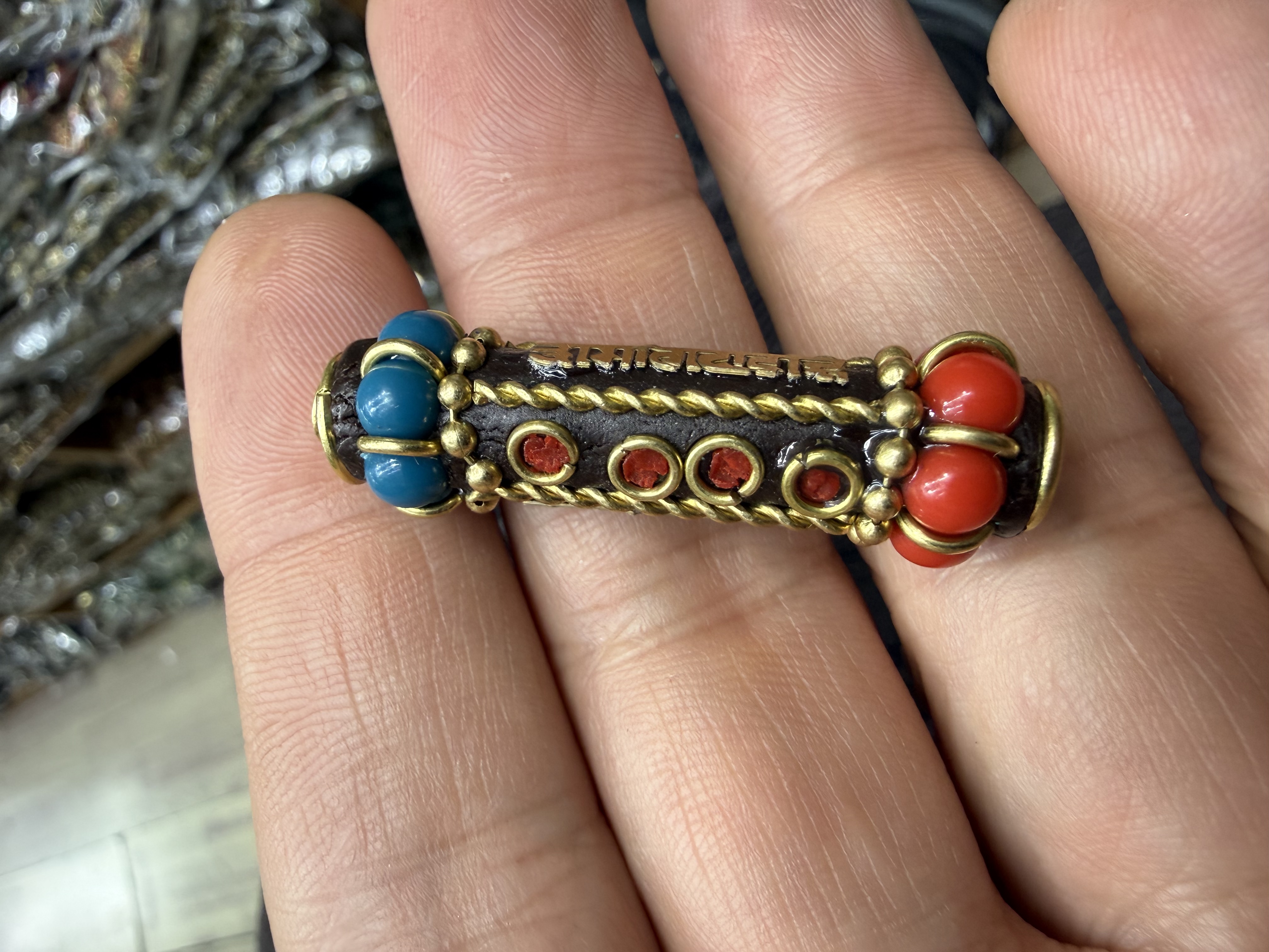 尼泊尔风格手工珠珠子