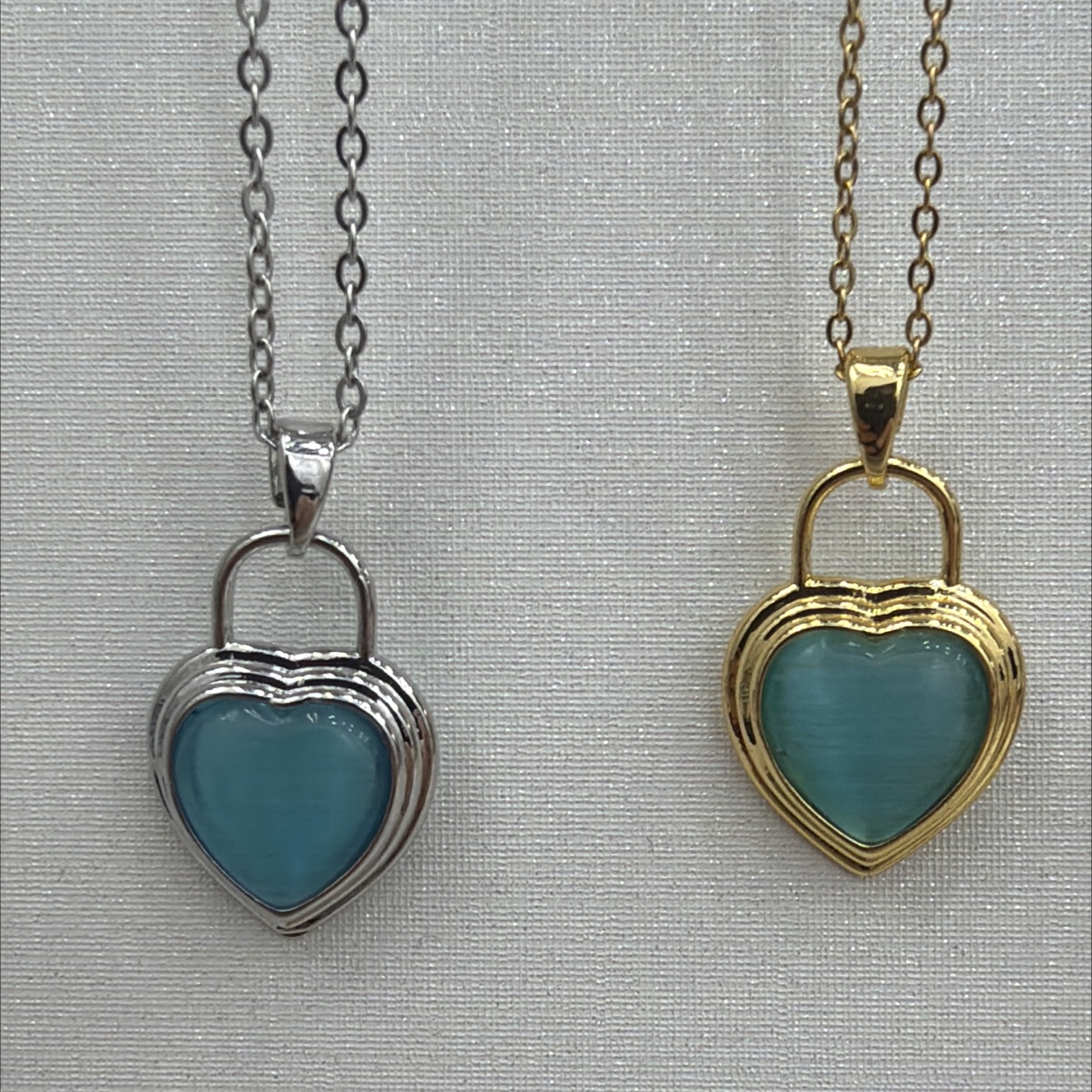 夏日彩色糖果爱心项链 闺蜜项链女 多巴胺心形锁骨链时尚潮流款详情图3