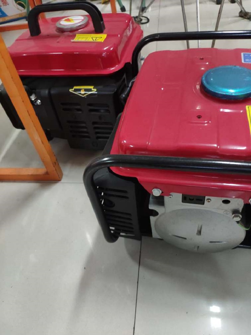 普红色家用发电机发电机组