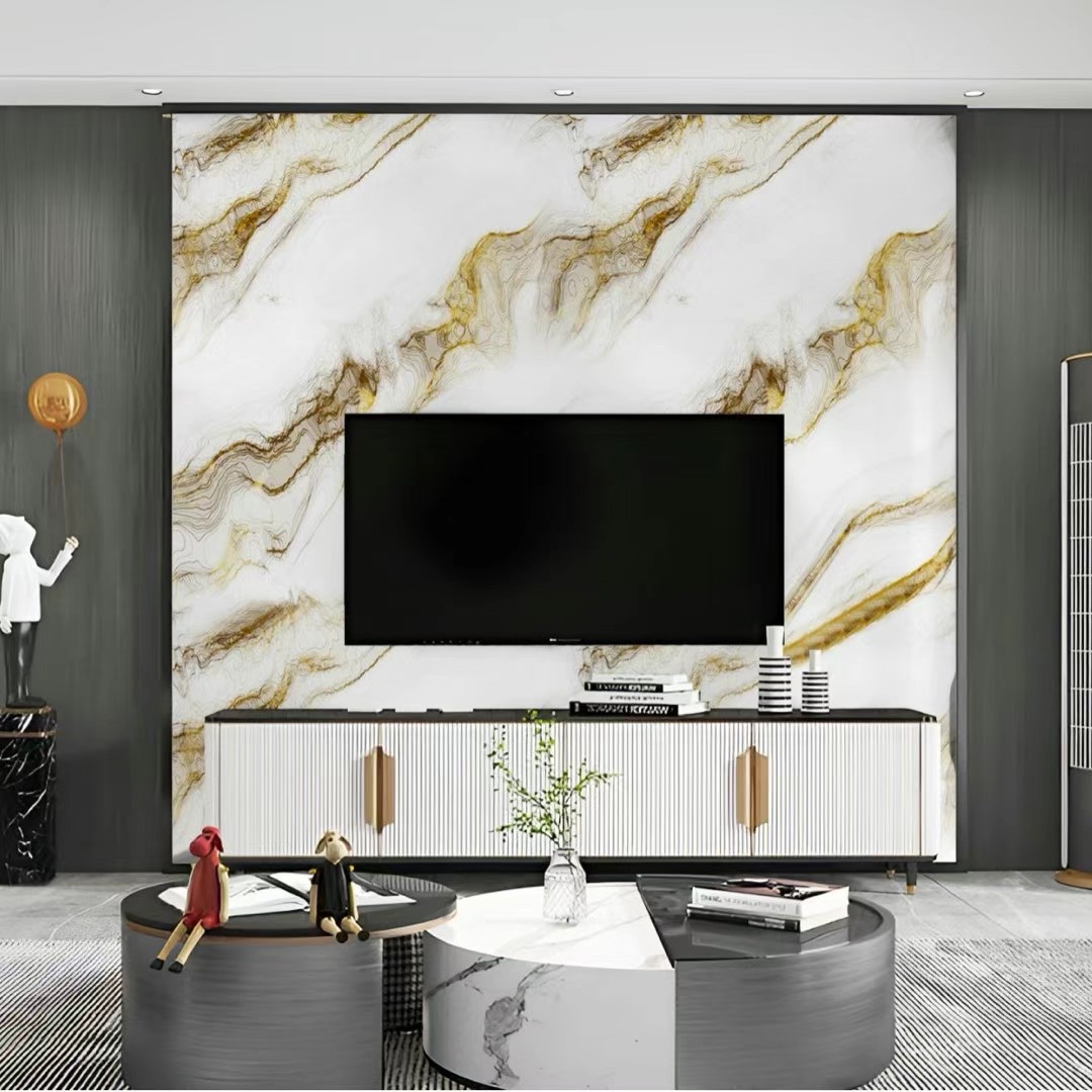 自粘墙贴。防潮，防火。安装简单方便白底实物图