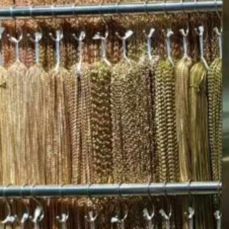 外贸热销厂家直供各类饰品配件链条质量保证合金链条10419402