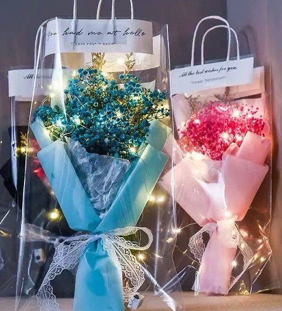 情人节教师节母亲节仿真花香皂花花束创意礼品细节图