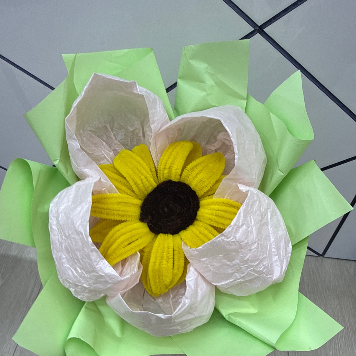 工厂店 扭扭棒向日葵 毕业季大花束详情图2