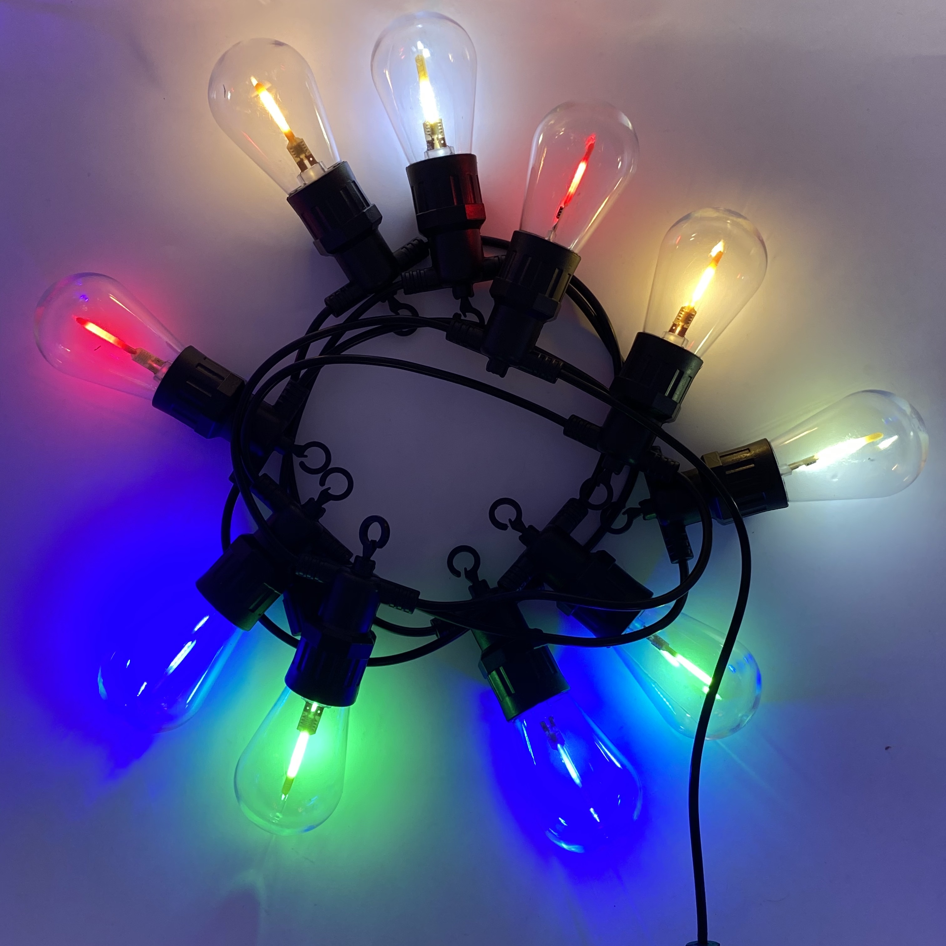 G50 string lights para exteriores string de luces LED string de luces led decoración cálida string de luces G50 string string de luces de ambiente exterior detail image 7