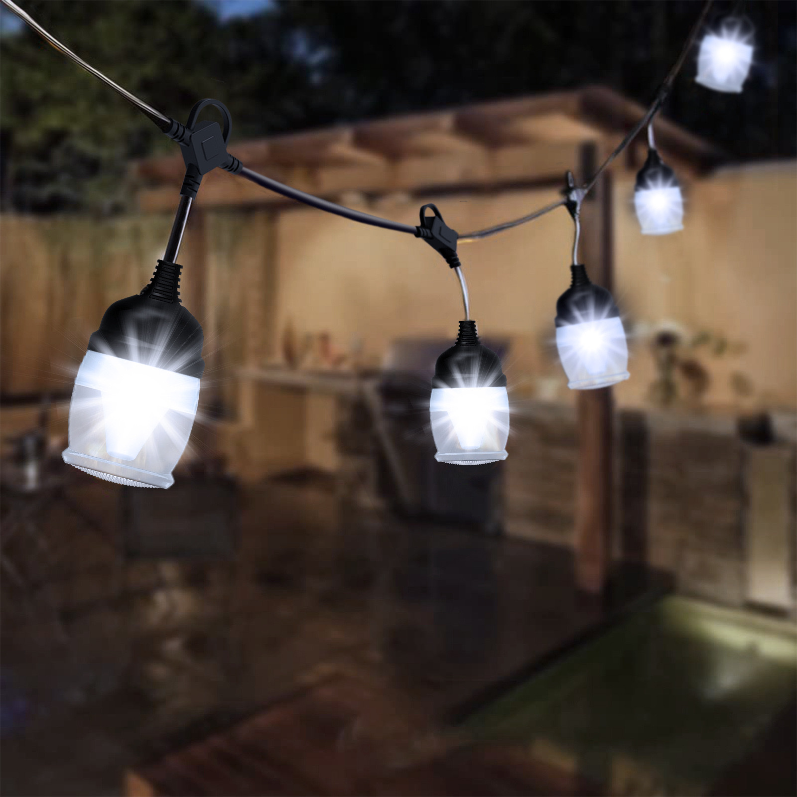 G50 string lights para exteriores string de luces LED string de luces led decoración cálida string de luces G50 string string de luces de ambiente exterior Application Scenario