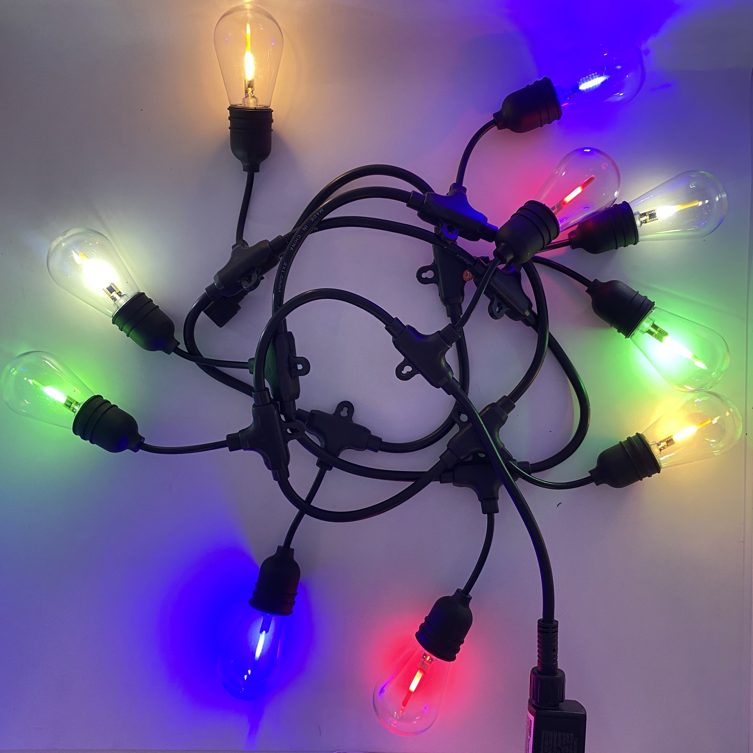 G50 string lights para exteriores string de luces LED string de luces led decoración cálida string de luces G50 string string de luces de ambiente exterior detail image 11