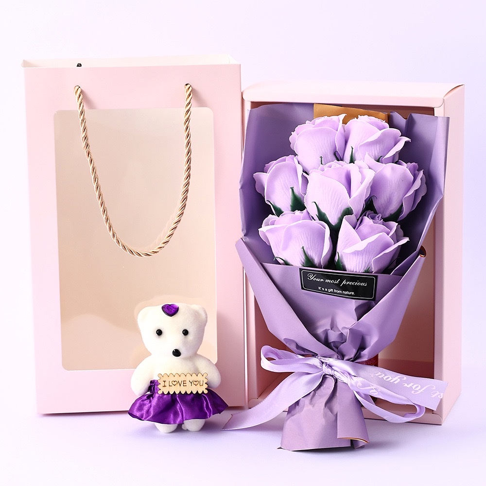 Artificial flowers, Valentine's Day and Teachers' Day flower small ornaments, anti-corrosion and anti-fading artificial decorative flowers, artificial flowers, artificial flowers detail image 8