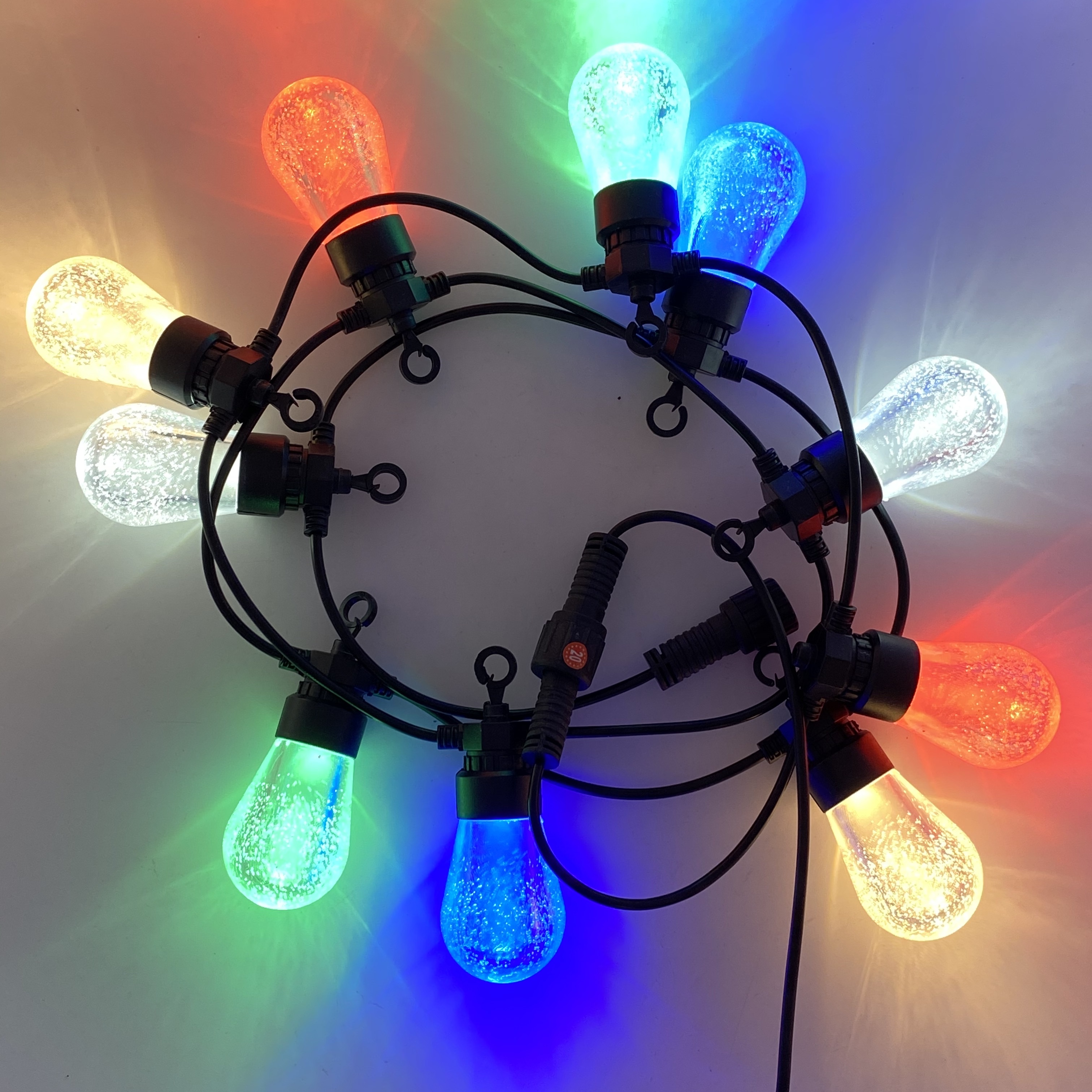 G50 string lights para exteriores string de luces LED string de luces led decoración cálida string de luces G50 string string de luces de ambiente exterior detail image 12