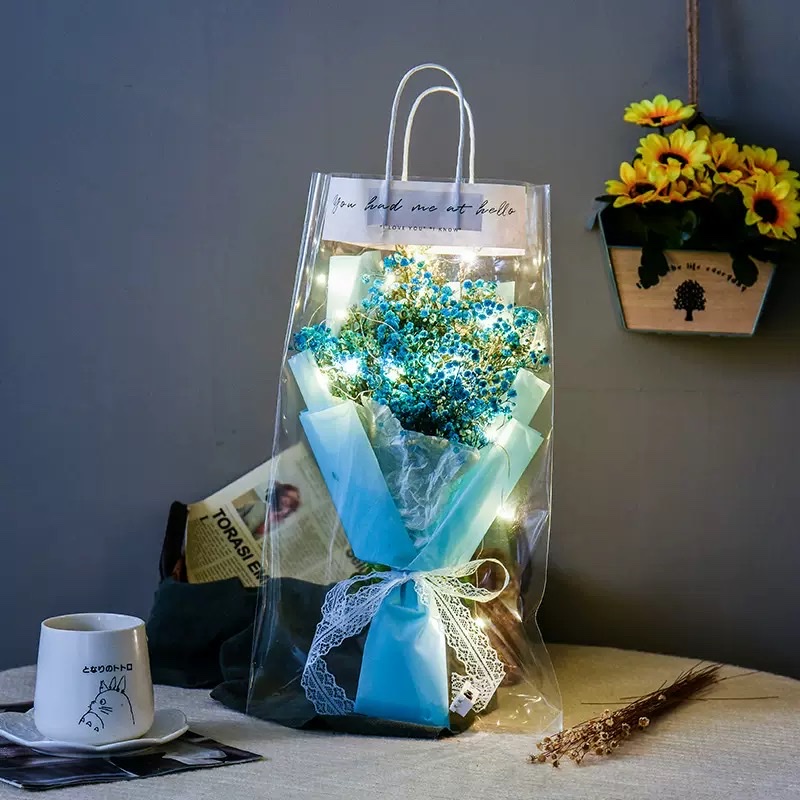 情人节教师节母亲节仿真花香皂花花束创意礼品详情图4