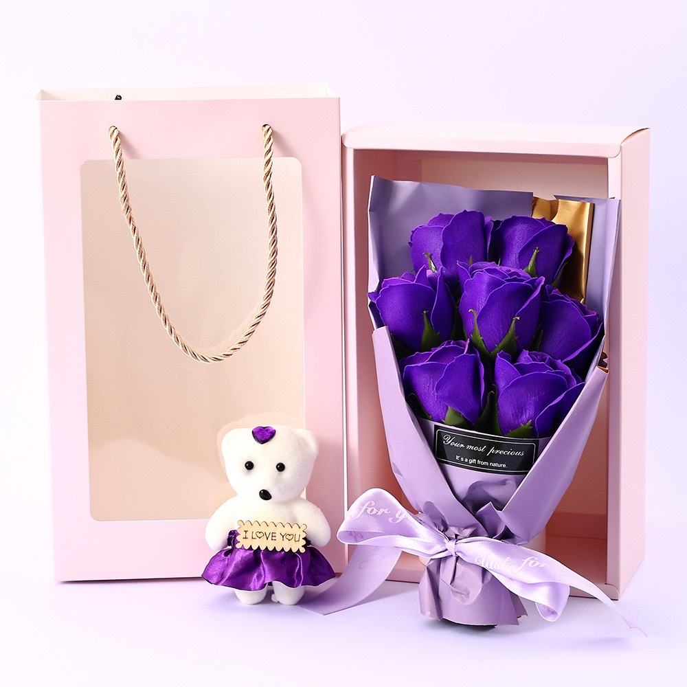 Artificial flowers, Valentine's Day and Teachers' Day flower small ornaments, anti-corrosion and anti-fading artificial decorative flowers, artificial flowers, artificial flowers detail image 7