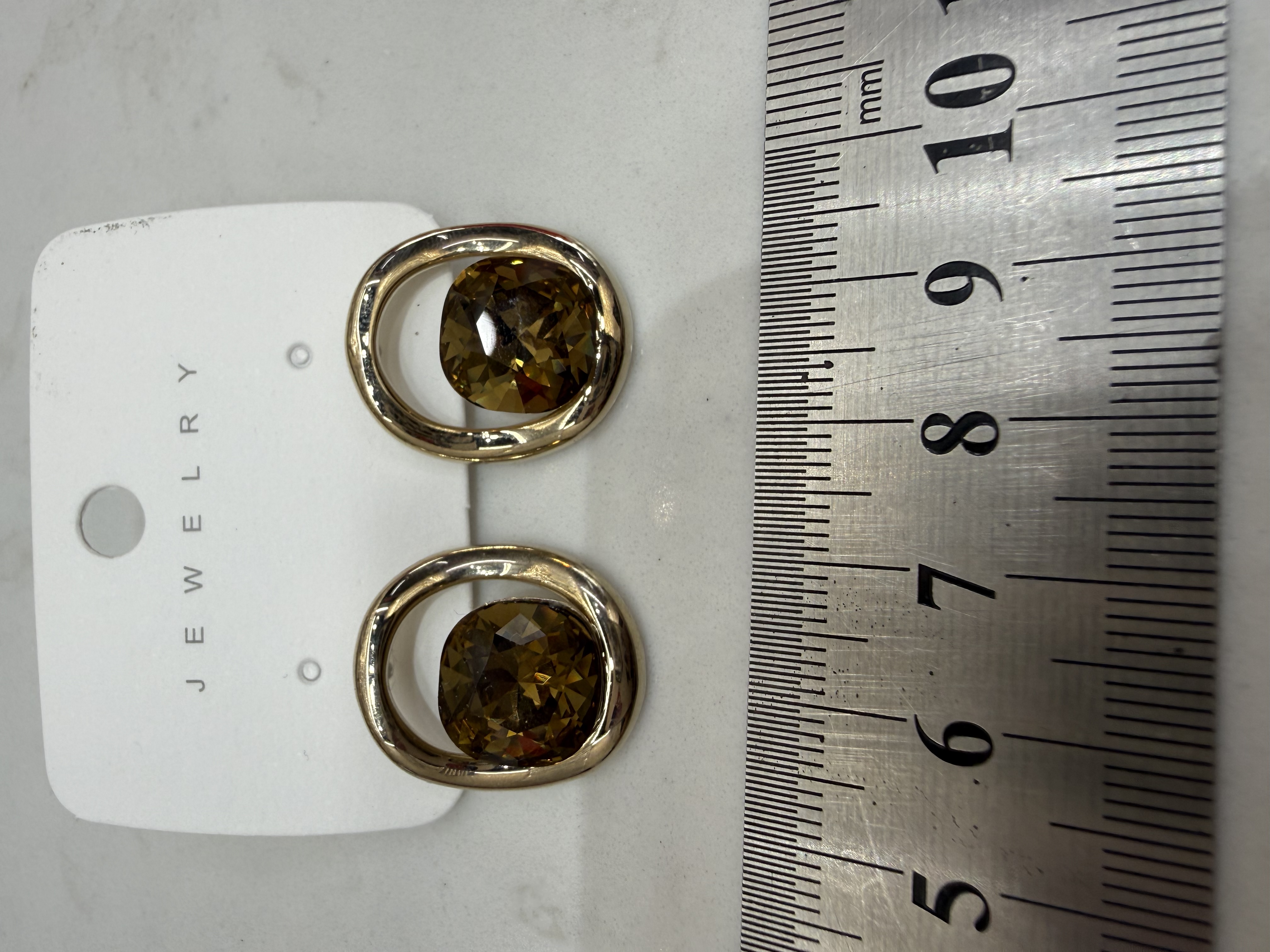 流行耳环玻璃耳环耳饰时尚简约女款耳夹设计感饰品饰品饰品耳环