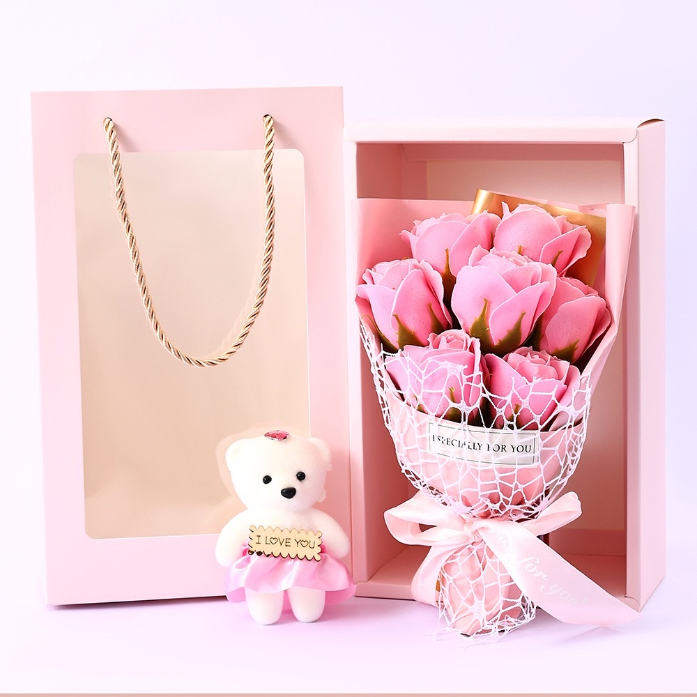 Artificial flowers, Valentine's Day and Teachers' Day flower small ornaments, anti-corrosion and anti-fading artificial decorative flowers, artificial flowers, artificial flowers detail image 9