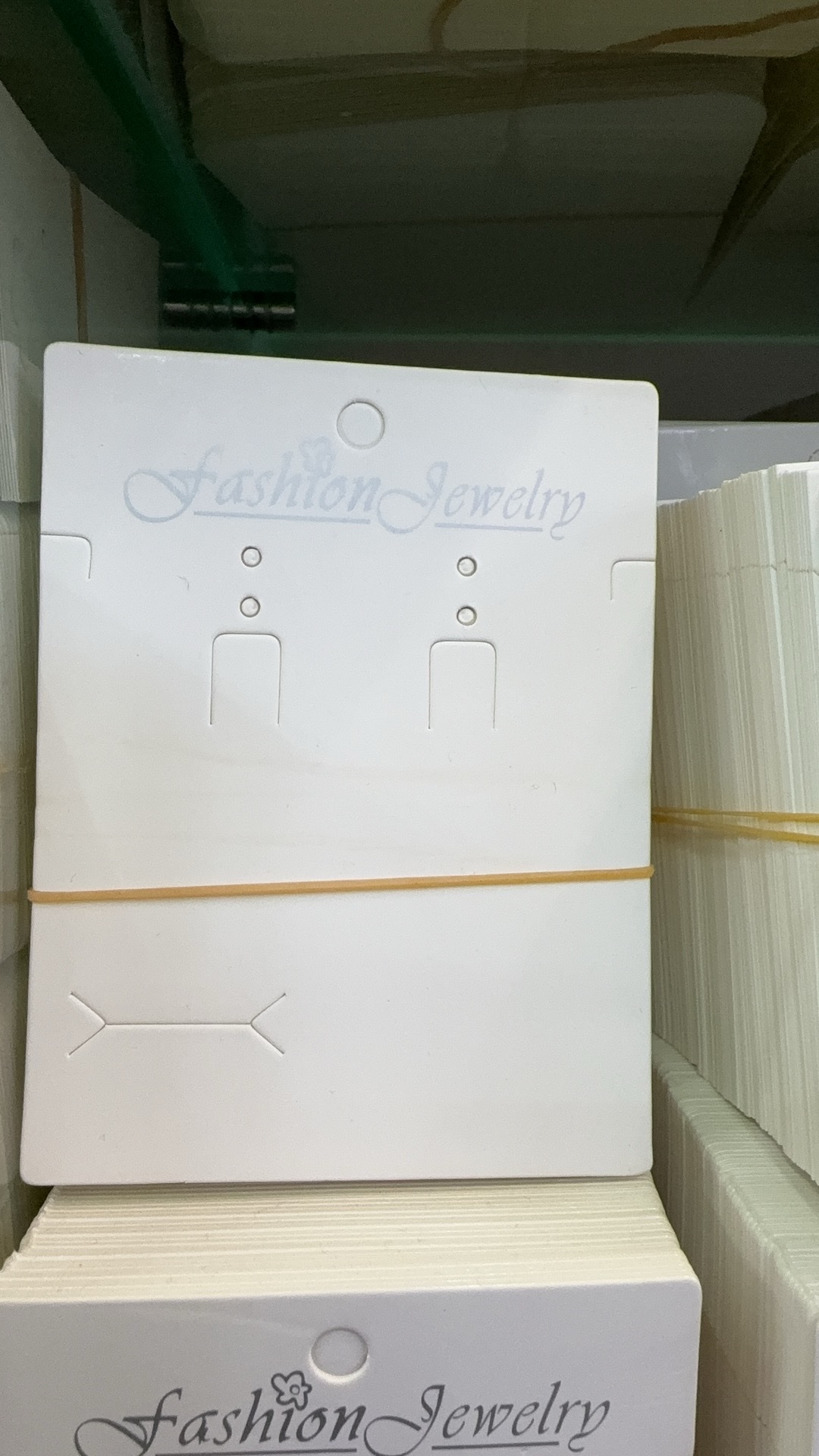 套装卡片14*19白色耳环纸卡卡纸