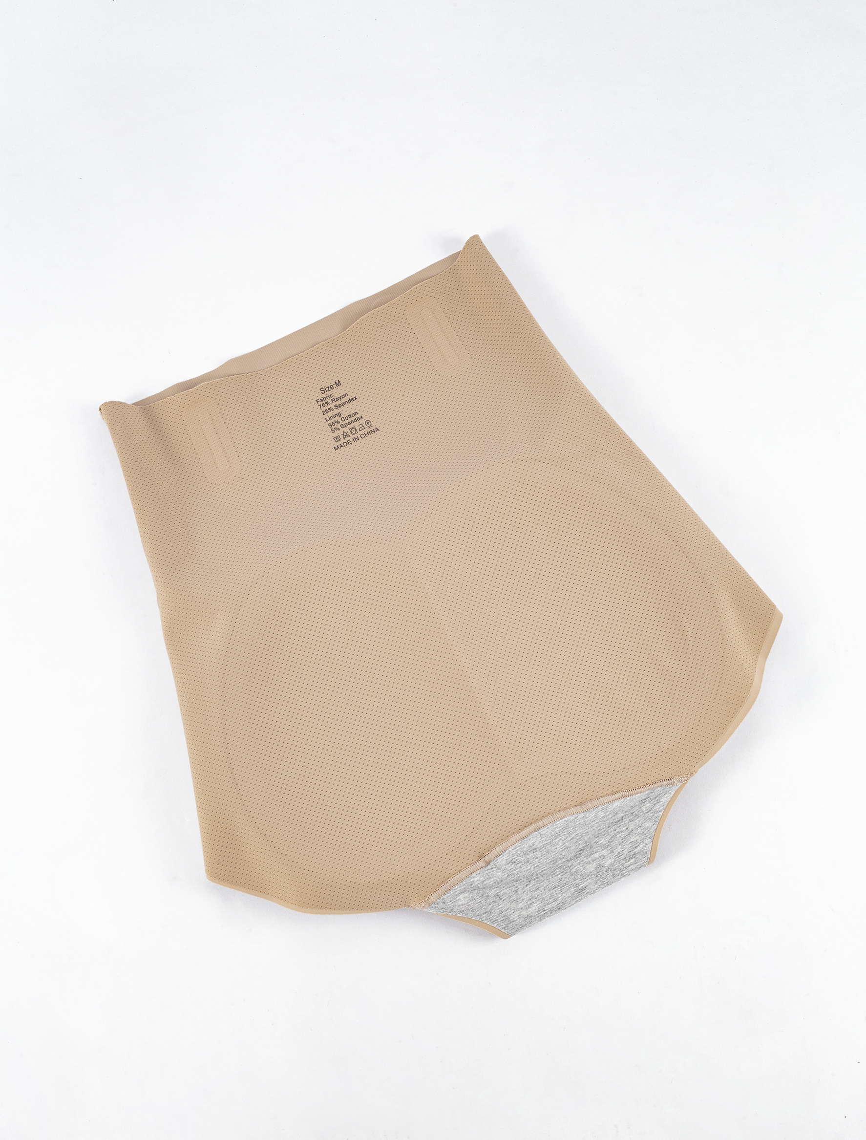 High-waisted hip cushion pants with a cross abdominal belt design Item Picture