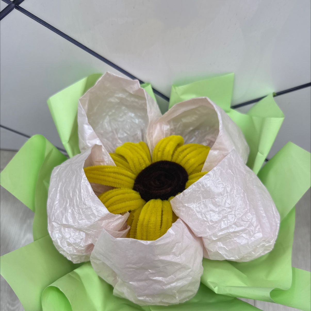 工厂店 扭扭棒向日葵 毕业季大花束