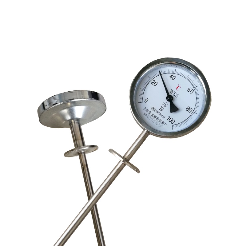 双金属温度计工业级精准测温表高温低温显示