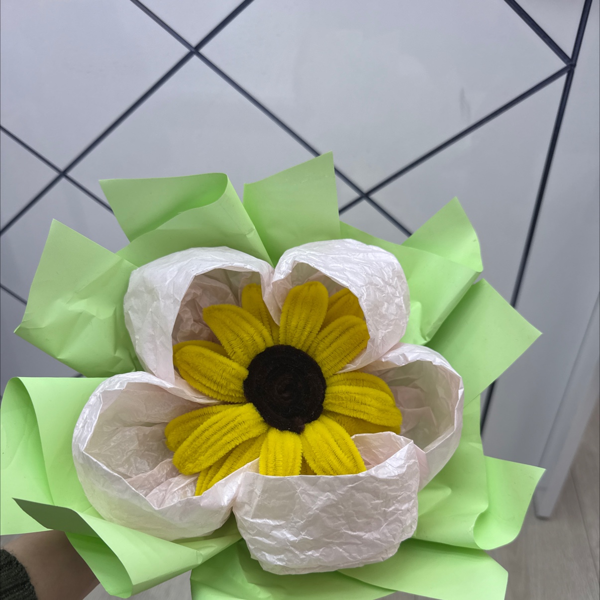 工厂店 扭扭棒向日葵 毕业季大花束详情图4