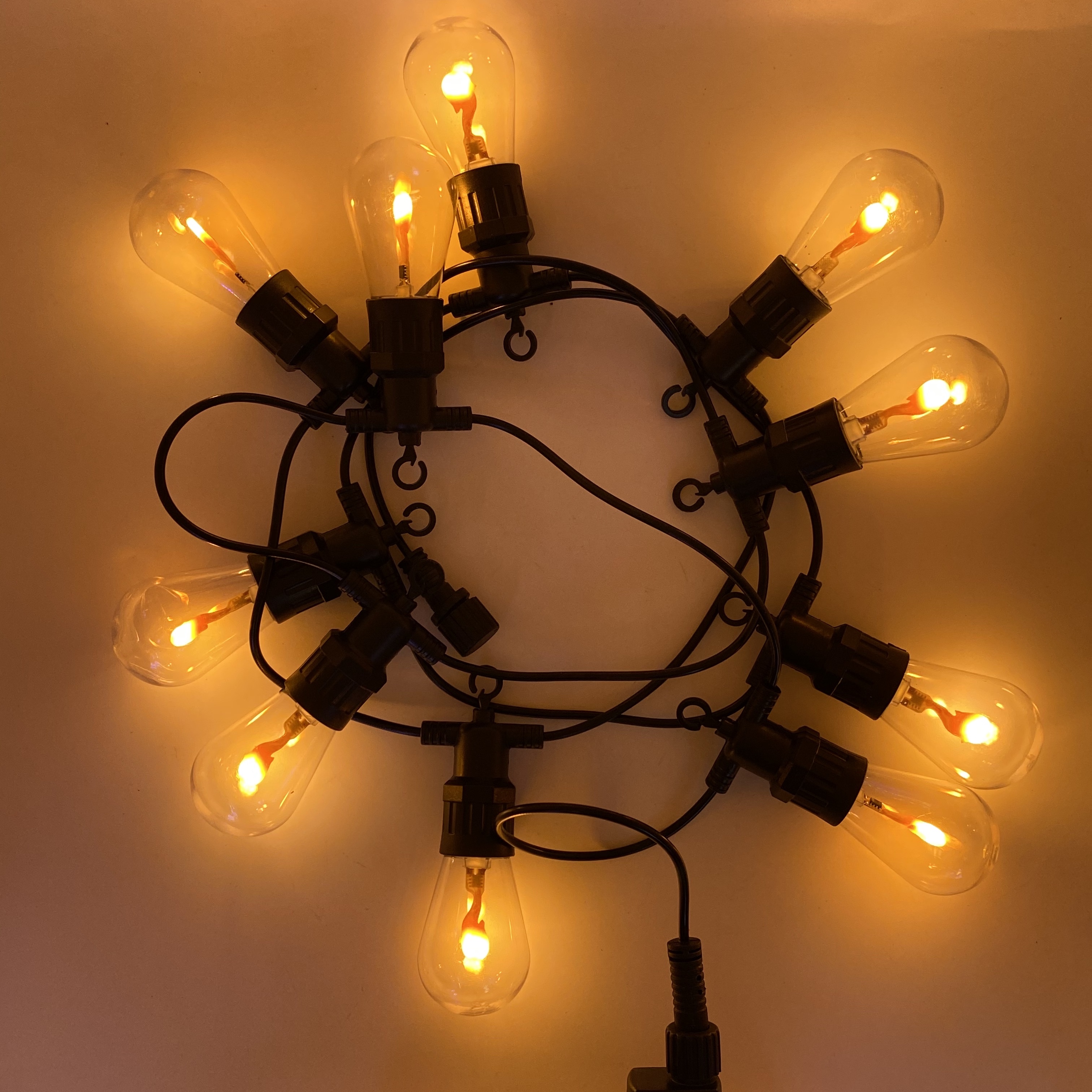 G50 string lights para exteriores string de luces LED string de luces led decoración cálida string de luces G50 string string de luces de ambiente exterior detail image 10