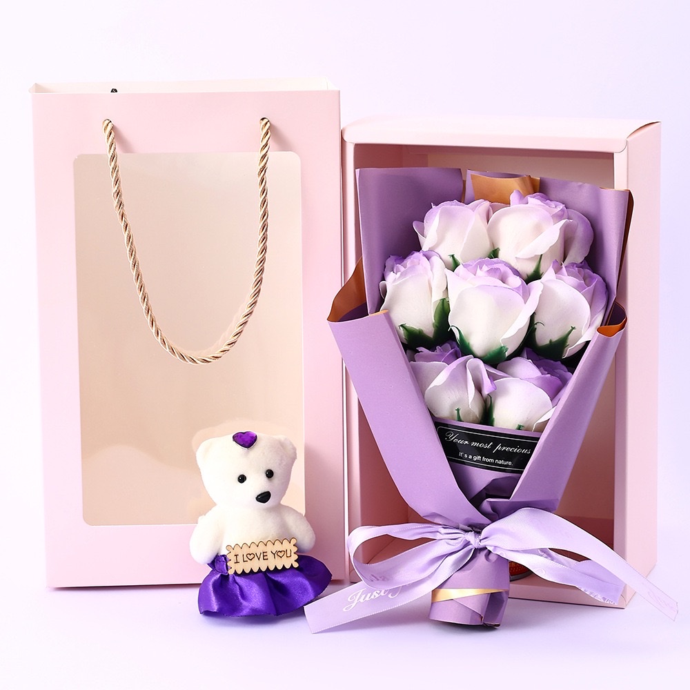 Artificial flowers, Valentine's Day and Teachers' Day flower small ornaments, anti-corrosion and anti-fading artificial decorative flowers, artificial flowers, artificial flowers detail image 12