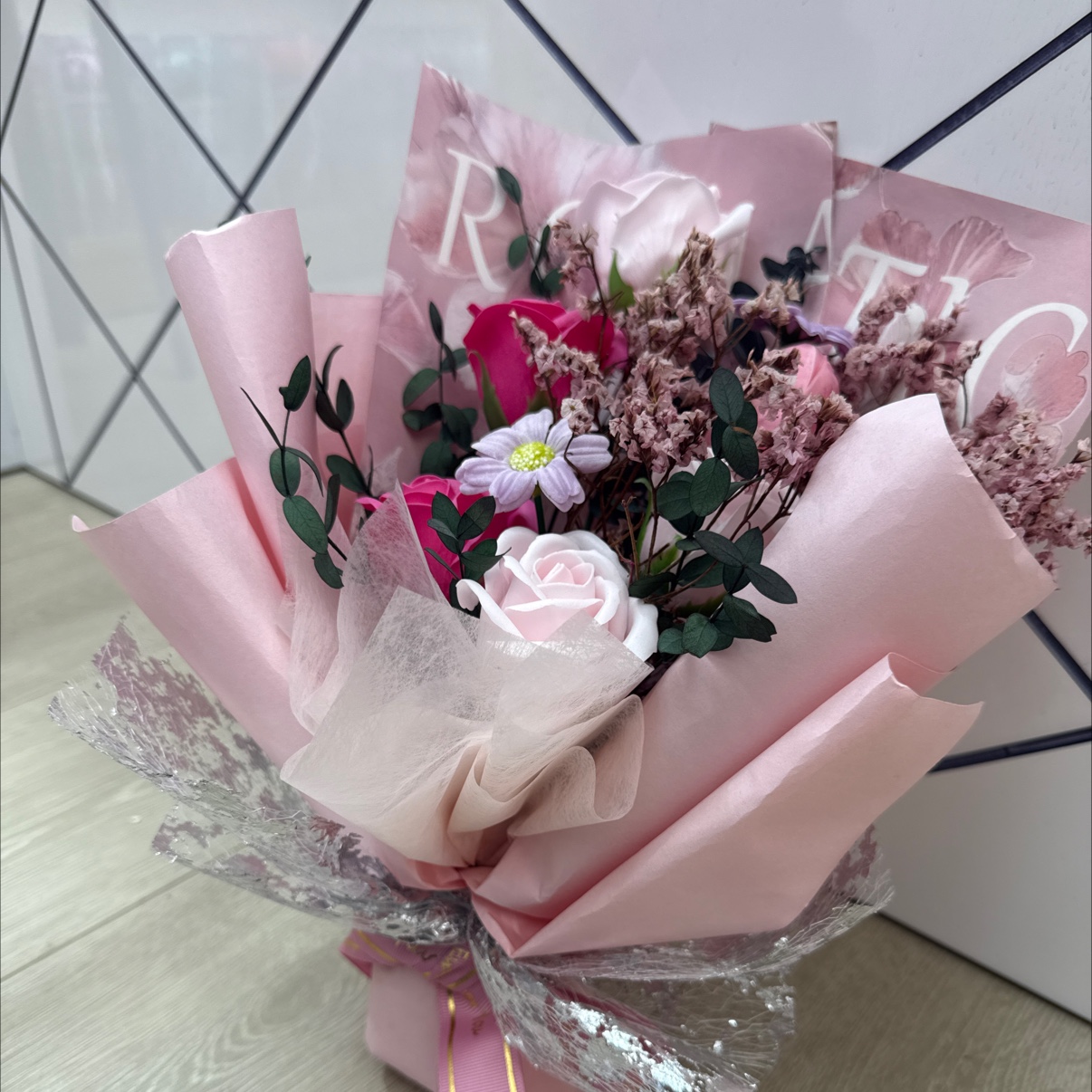 工厂店 永生花香皂花 母亲节 教师节 情人节花束香皂花香皂花三八节详情图3