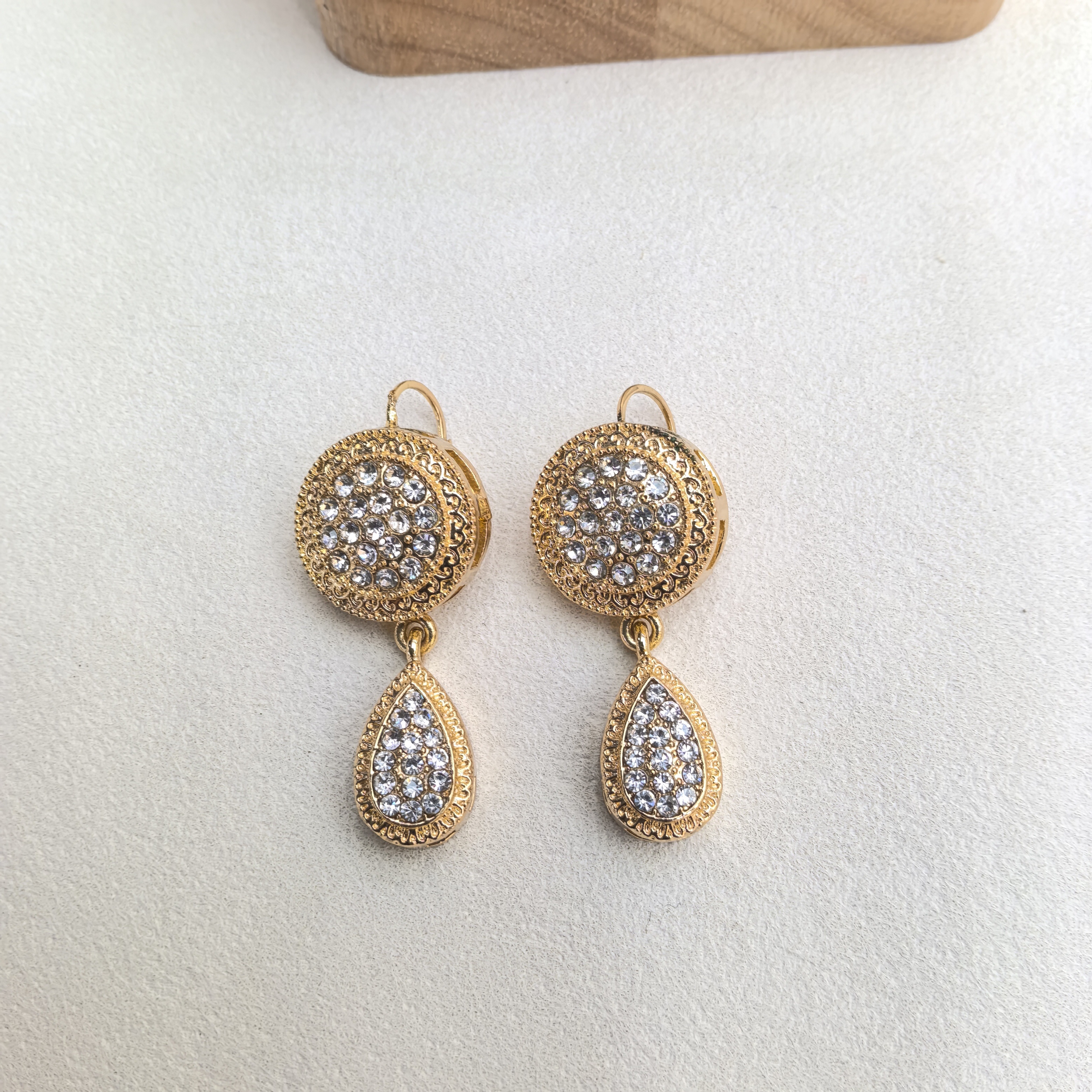 金色水钻合金天然石水钻项链时尚首饰百搭简约女款配饰项链项链首饰详情图4