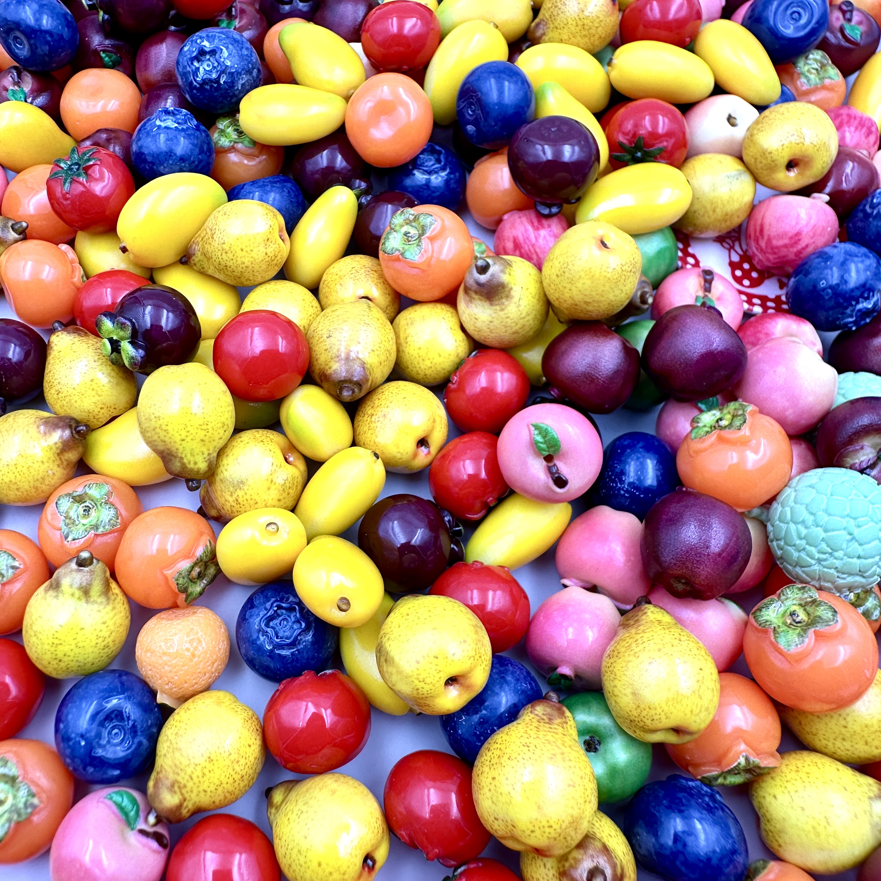 跨境美食模型仿真水果饰品配件迷你diy摆件手链便利店超市发夹洞洞鞋树脂配件详情图18