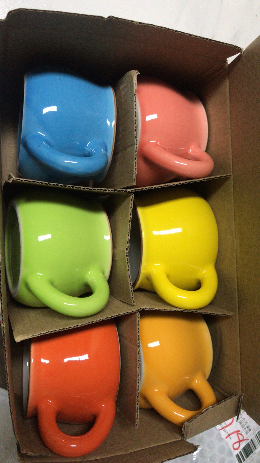 陶瓷杯 陶瓷水杯 陶瓷花清新典雅陶瓷装饰工艺品