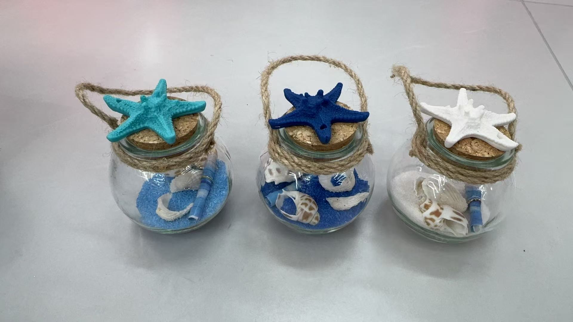 手工活外发烛台水晶花瓶玻璃制品手工活制作 Diy装饰品玻璃制品