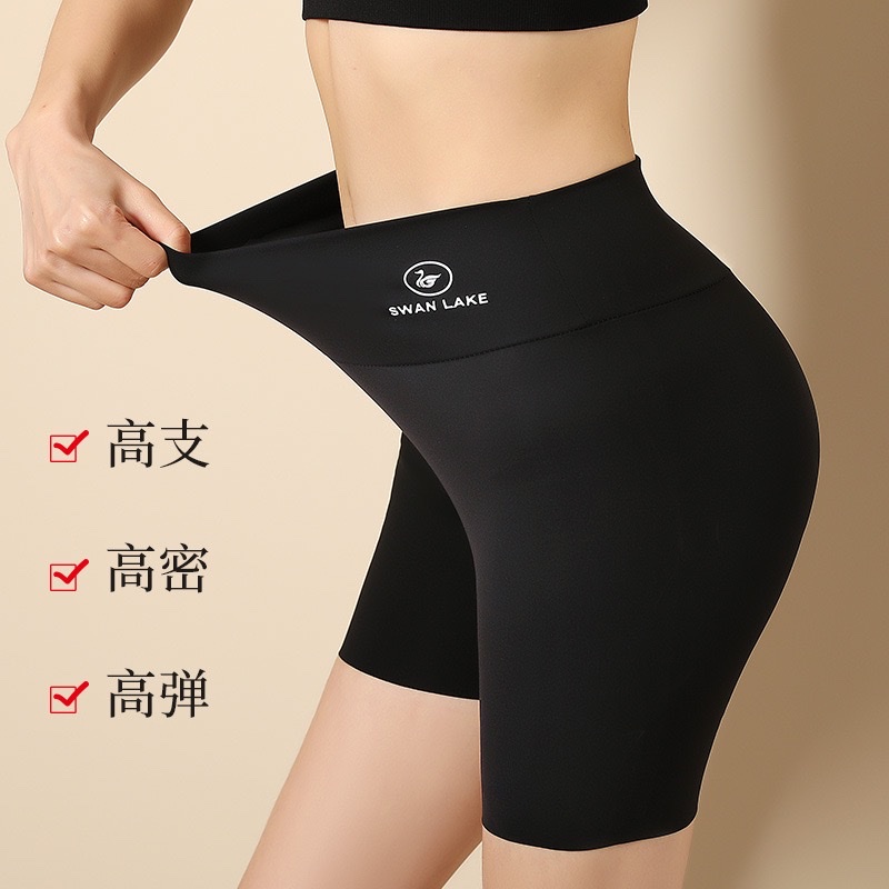 现货新款收腹提臀鲨鱼皮安全裤夏季女可外穿透气无痕防走光安全裤细节图