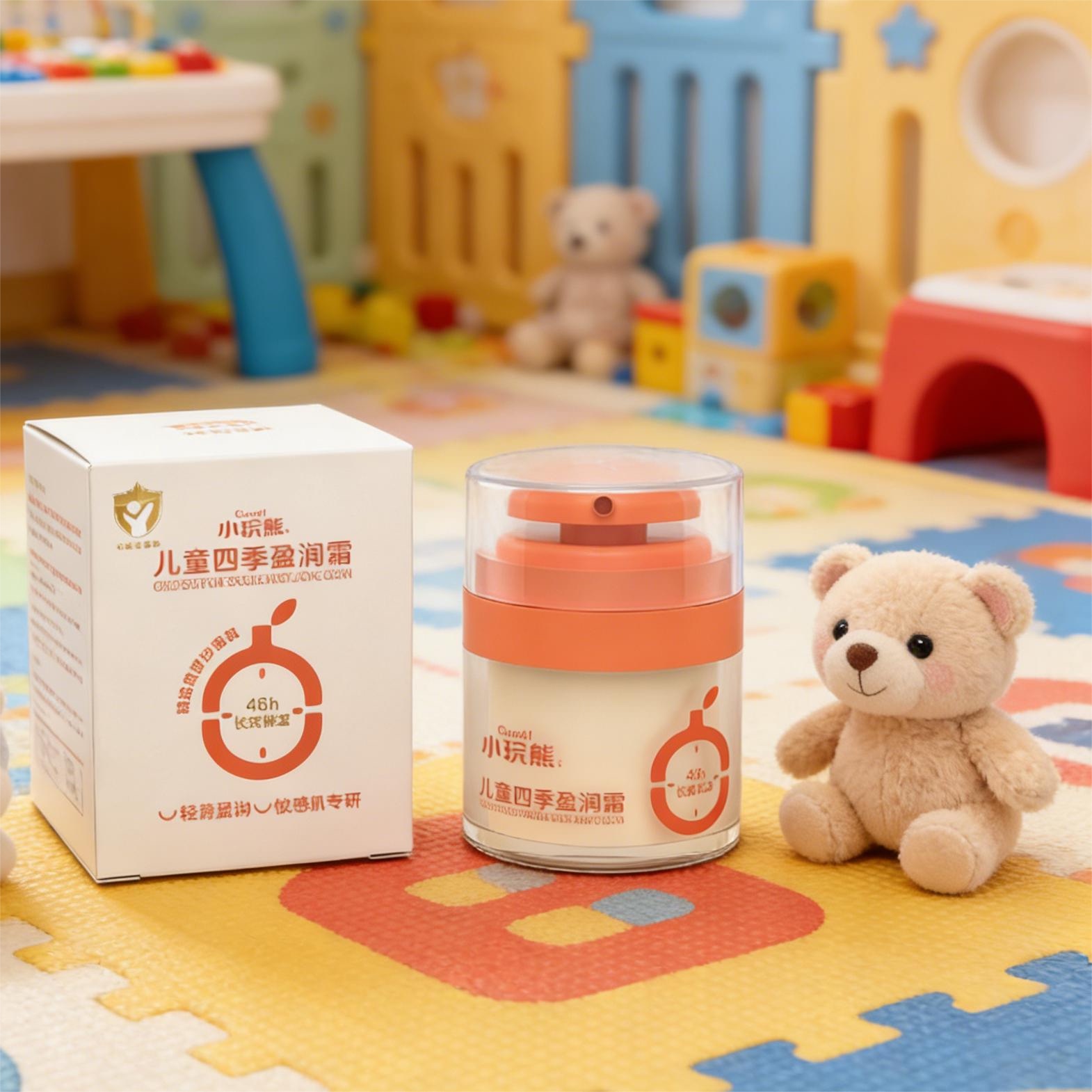 Little Raccoon Children's Four-Season Moisturizing Cream is a universal moisturizing and hydrating cream for all four seasons. It is refreshing and comfortable. Newborn Baby Body Lotion. Baby Moisturizing, Hydrating and Soothing Skin lotion
