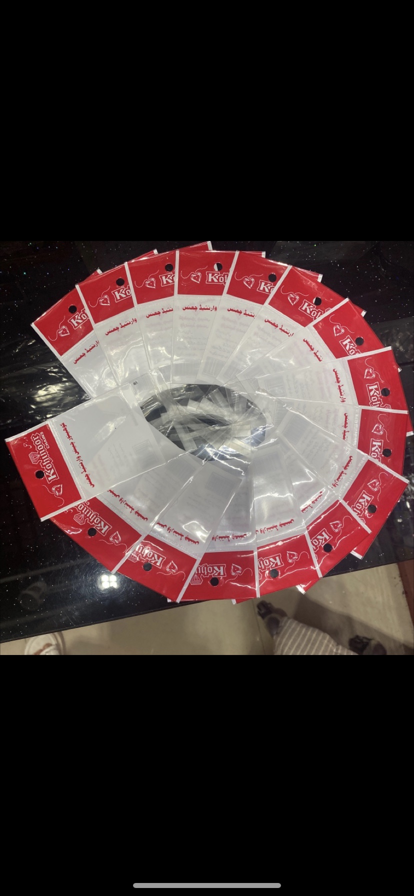 Three-sided sealed pearlescent film bag, custom-made according to sample, 7x10. There are many sizes available, such as 8x11, 9x12, 10x1, 3, 11x15, and 32 detail image 3
