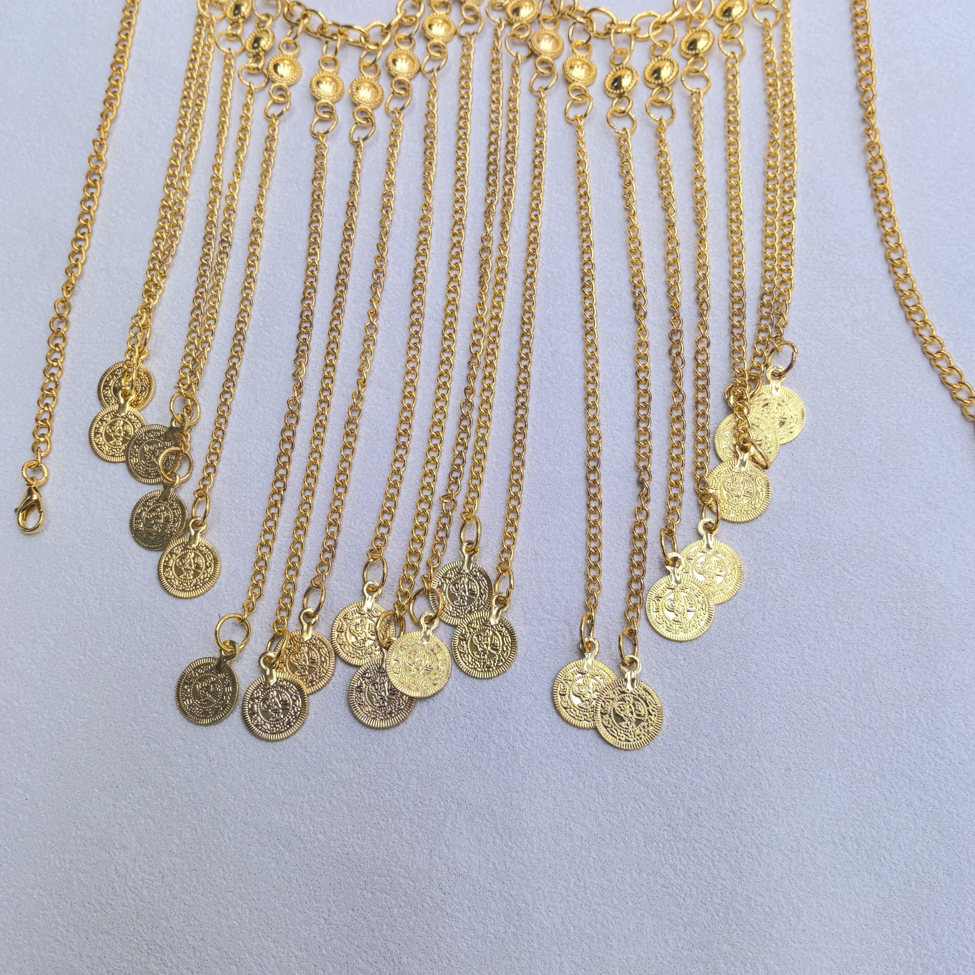 合金首饰百搭简约女款配饰面部饰品项详情图4