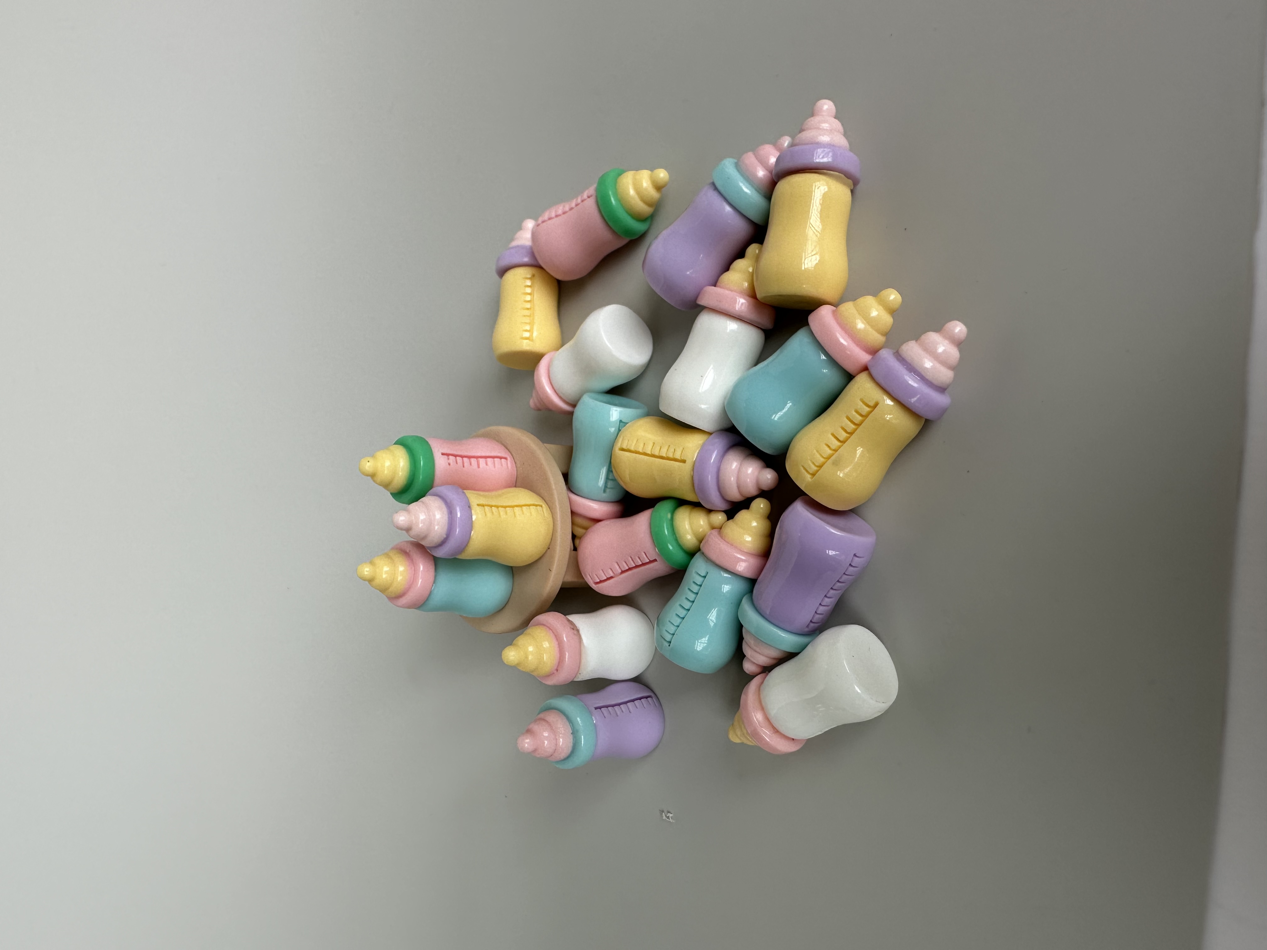 美食模型奶瓶仿真食玩跨境款DIY玩具超市便利店发夹饰品配件洞洞鞋树脂