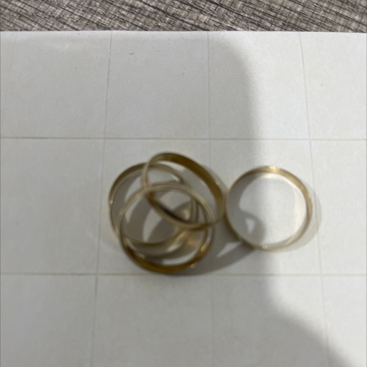 环保♻️黄铜戒圈毛胚