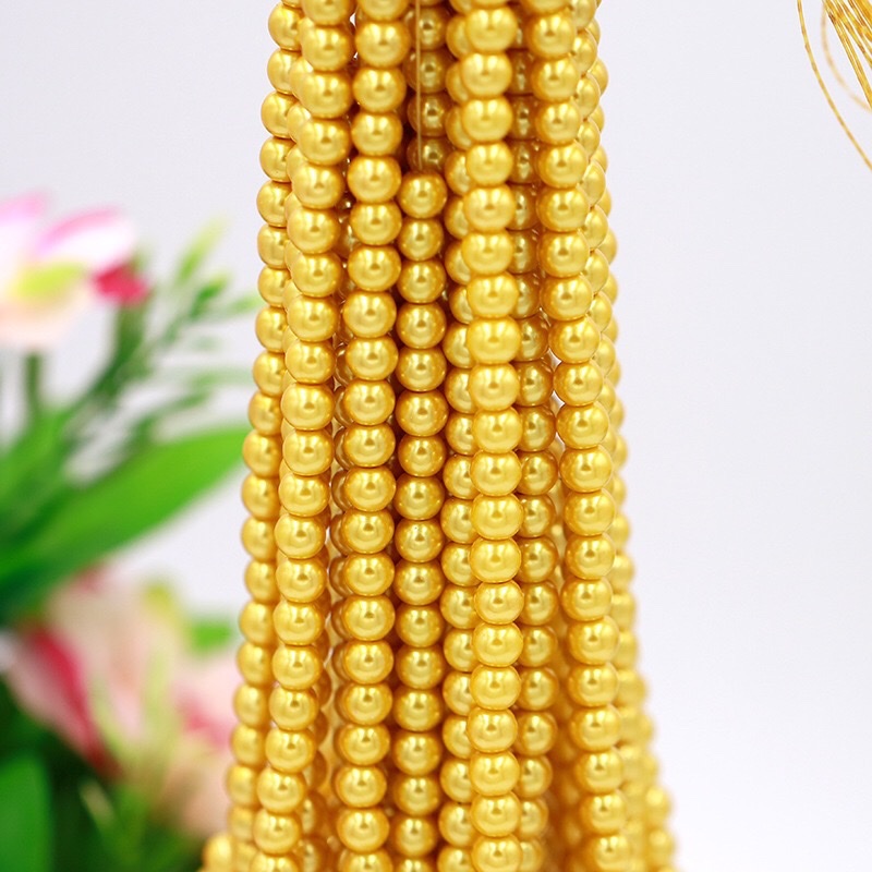 2-18m玻璃仿珍珠散珠环保仿贝壳珠珍珠饰品配件diy手链项链半成品珠子详情图19