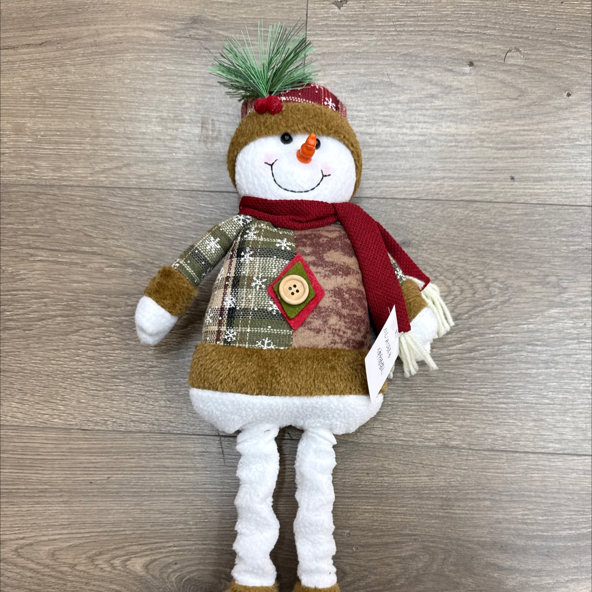 Christmas snowman telescopic style Christmas wreath ring, Christmas wreath gift box, Christmas supplies, Christmas supplies 27 ~ 47 cm, Christmas decorations thumbnail