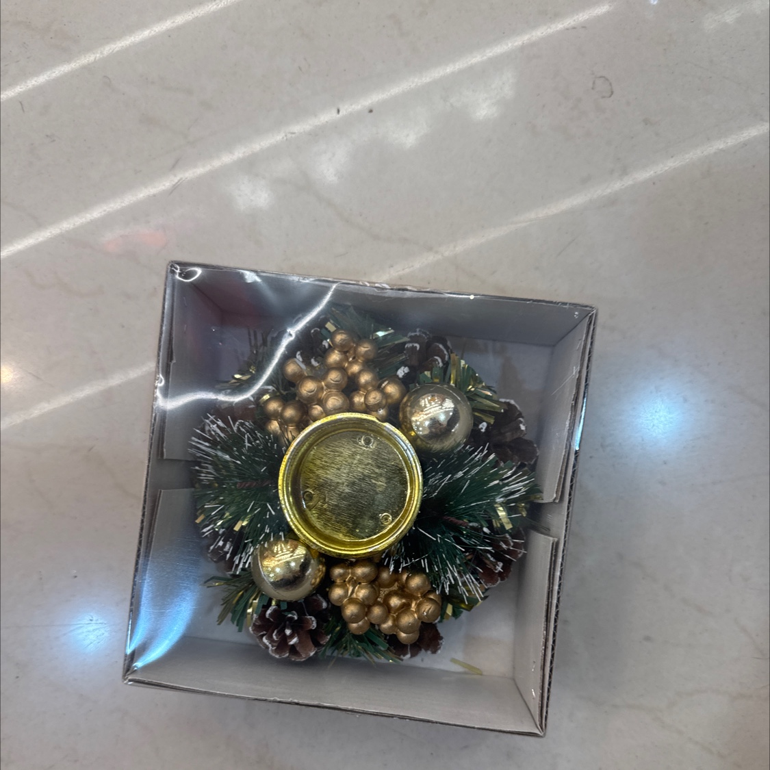 烛台圣诞用品
