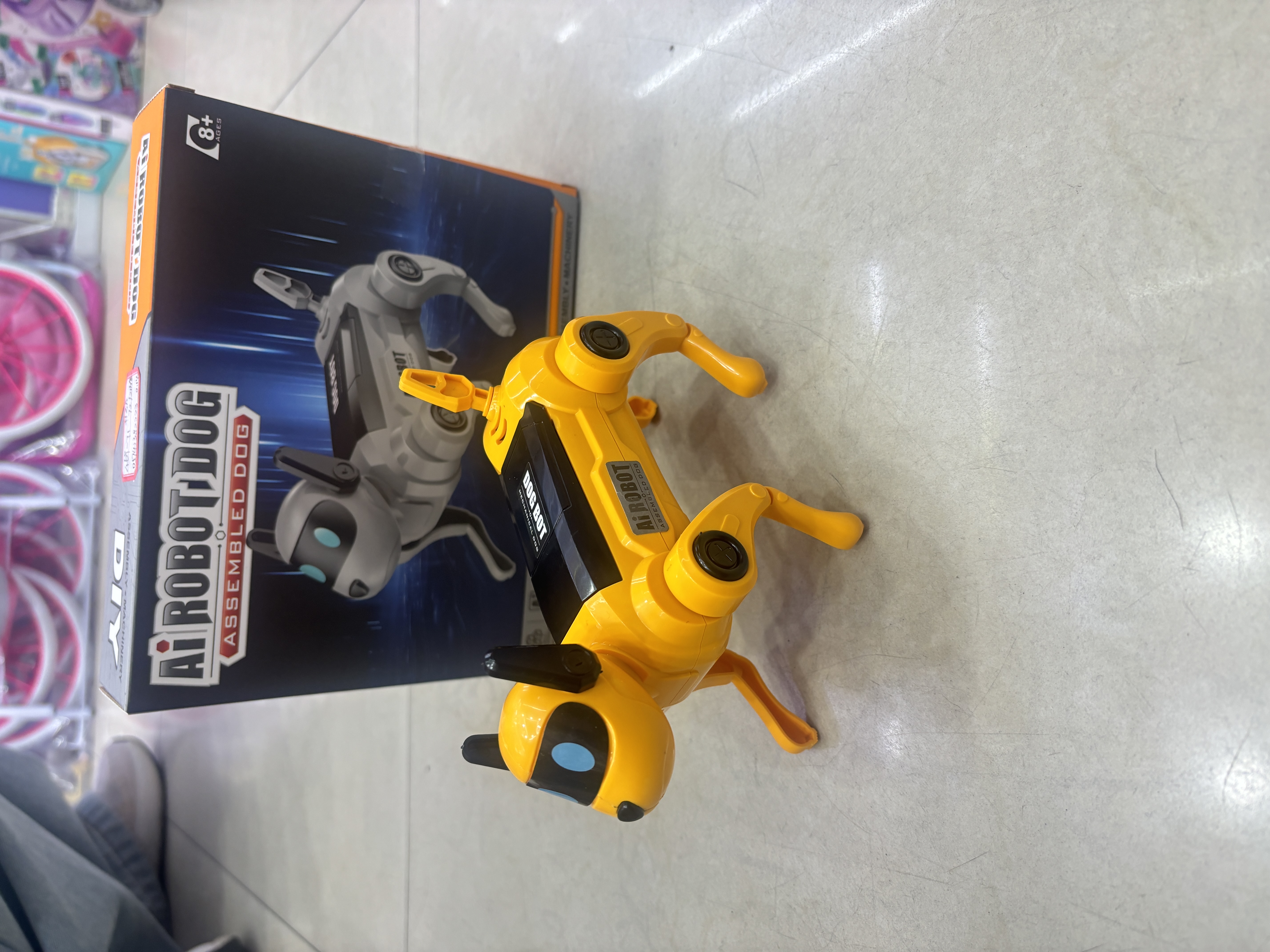 Assemble the robot dog, voice commands, novel, creative and fun Item Picture