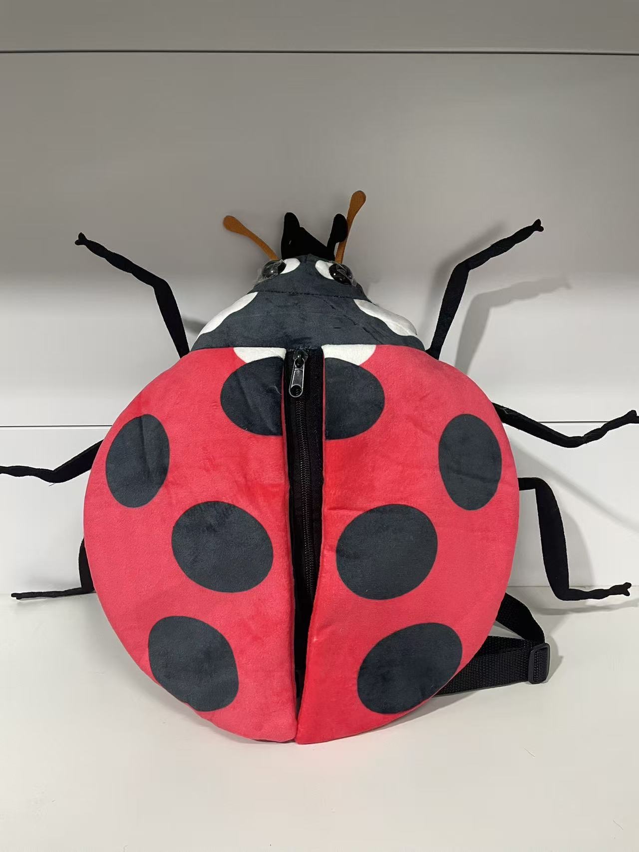 跨境波比熊昆虫系列创意萌系螳螂背包螳螂儿童双肩包学前包 