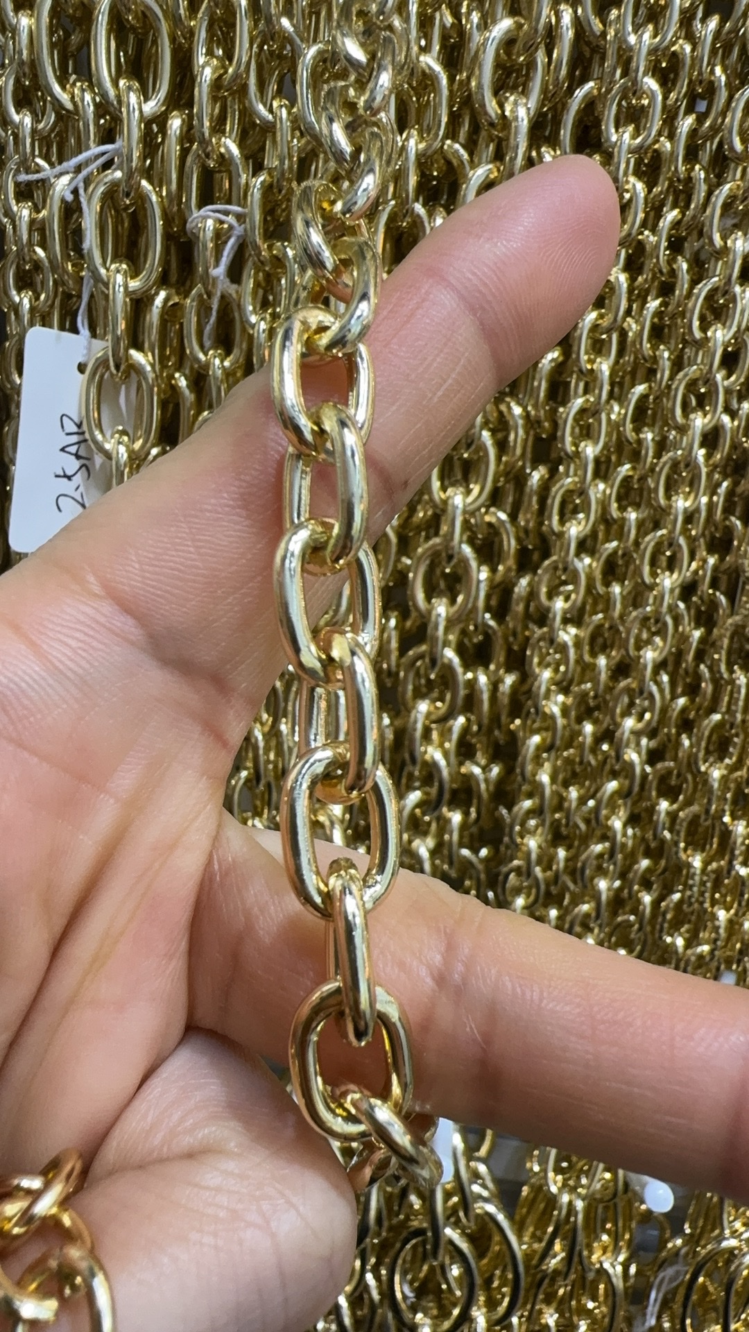 饰品配件。金色。铝链。包链。爆款