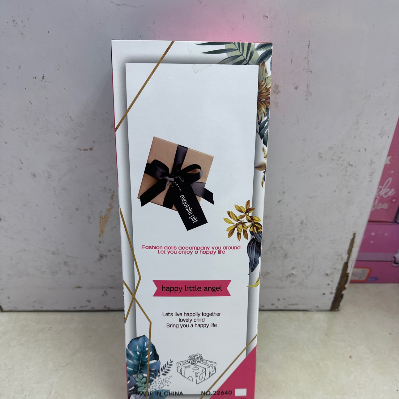 新冬款毛衣娃娃。手关节可动。加耳环细节图