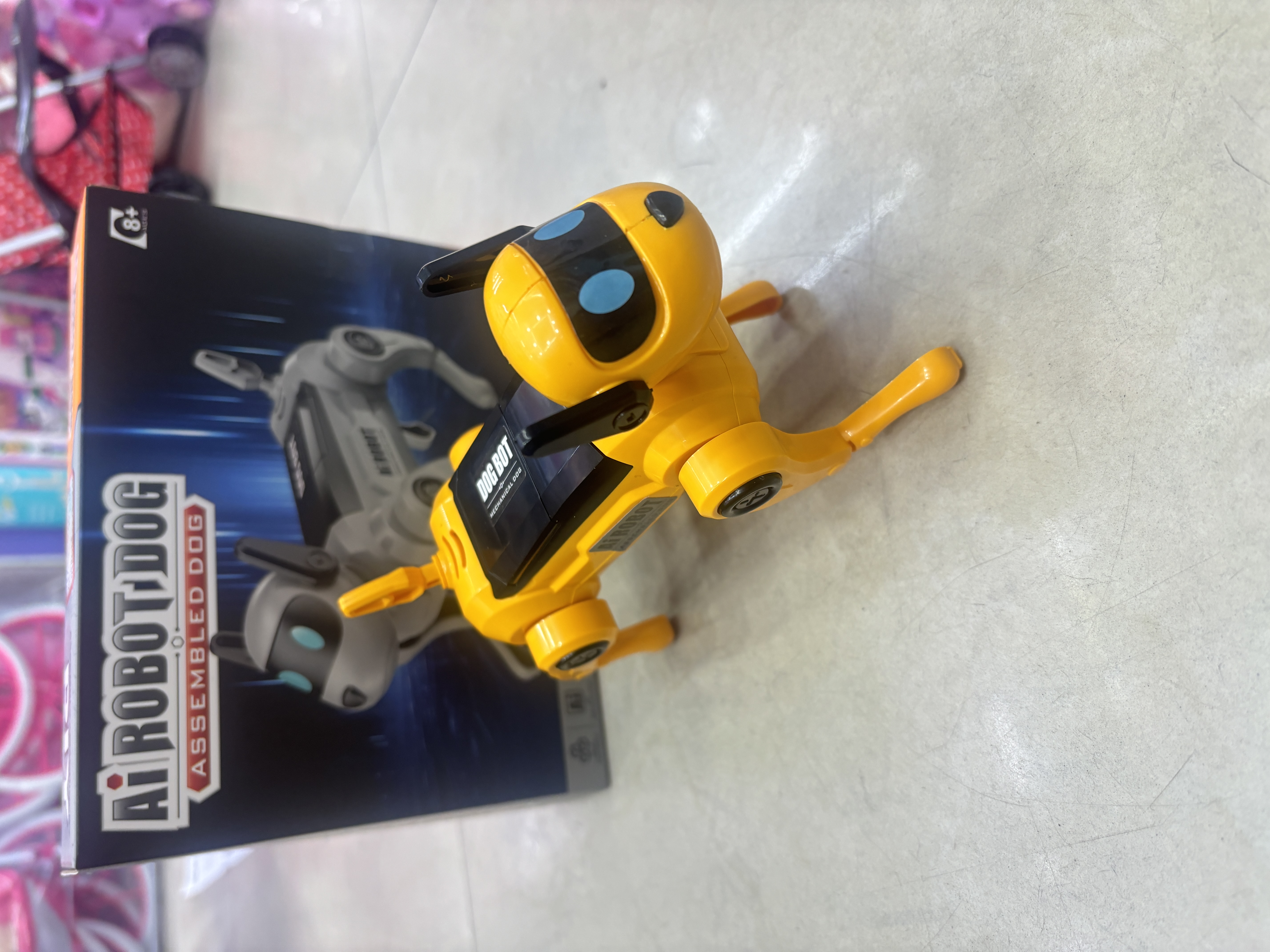 Assemble the robot dog, voice commands, novel, creative and fun Application Scenario