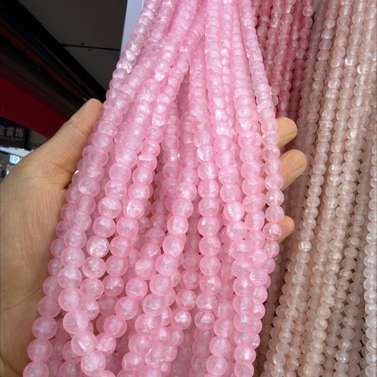 8mm玻璃珠DIY 手链饰品配件手工饰品材料