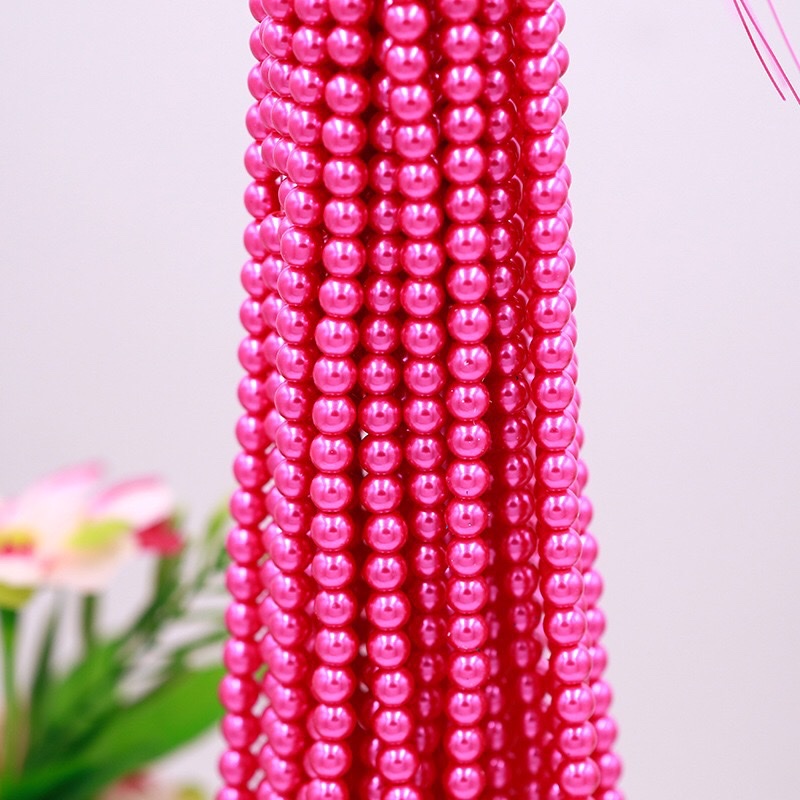 2-18m玻璃仿珍珠散珠环保仿贝壳珠珍珠饰品配件diy手链项链半成品珠子详情图6